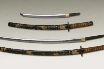 Traditional Japanese swords (Photo: <a href="https://commons.m.wikimedia.org/wiki/File:Long_Sword_and_Scabbard_LACMA_AC1999.186.1.1-.16.jpg#mw-jump-to-license" target="_blank" rel="noreferrer noopener nofollow">Los Angeles County Museum of Art / PD 1.0</a>)