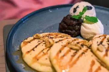 The Kinko Walnut Pancakes  (Photo: Andrea Xie)