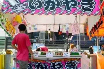 No festival is complete without some nice squid-on-a-stick.