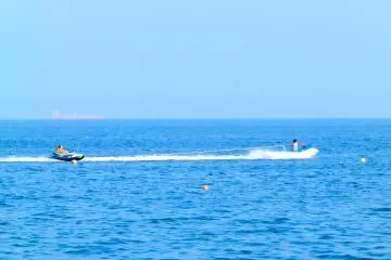 High speed adventures in the water.