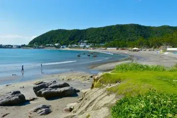 Hayama Isshiki Beach in June