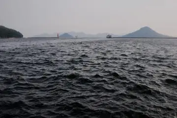 Hiroshima Port is washed by the waters of the Pacific Ocean. (Photo: Virginia González)