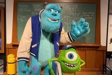 Pixar favorites Sully and Mike from Monsters Inc. (Photo: MikeB)