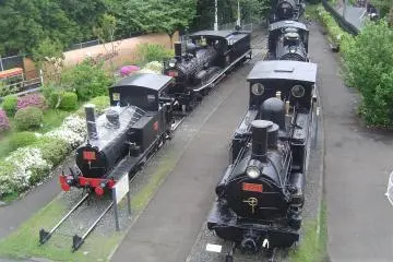 Ome Railway Park, Ome City (Photo: <a href="https://commons.wikimedia.org/wiki/File:OmeRailwayPark-c.jpg" target="_blank" rel="noreferrer noopener nofollow">Kone</a> / <a href="https://creativecommons.org/licenses/by-sa/3.0/deed.en" target="_blank" rel="noreferrer noopener nofollow">CC BY-SA 3.0</a>)