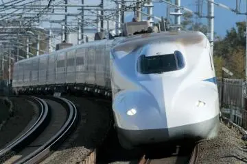 The bullet train's nose is hand polished for maximum speed and a smooth ride through the many tunnels between Tokyo and Osaka (Photo: JR Tokai Tours)