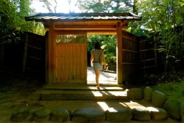 Gateway to the house.