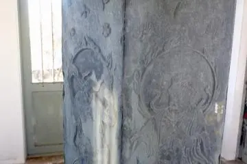 Hexagonal pillar, Fusa-ji Temple (Photo: <a href="https://commons.wikimedia.org/wiki/File:Sixfacepillar-nationaltreasure-tachikawa-dec9-2016.jpg" target="_blank" rel="noreferrer noopener nofollow">Nesnad / CC BY-SA 4.0</a>)