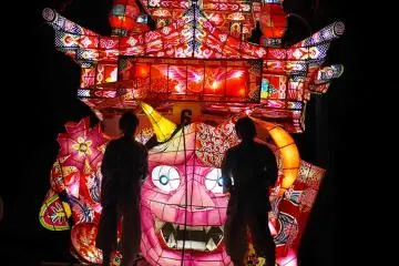 The Tsuzawa Yotaka Andon Matsuri