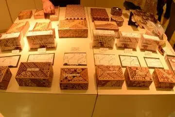 Wood Mosaic and the Magic Box