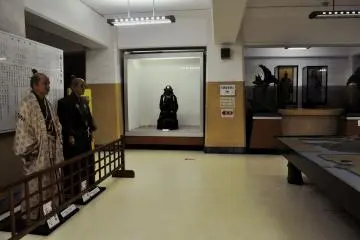 There are some objects displayed inside the castle. However, none of the information includes English translations. (Photo: Virginia González)