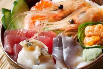 Fresh seafood