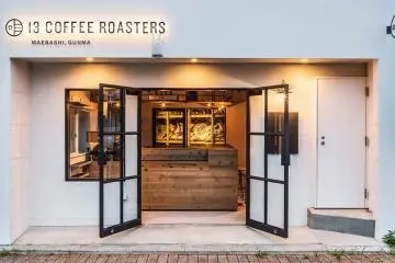 The cafe's exterior (Photo: 13 Coffee Roasters - Used with Permission)