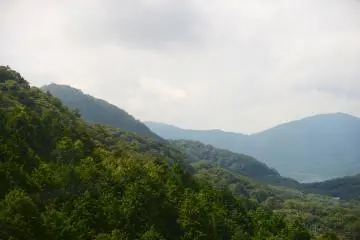 View of the mountains