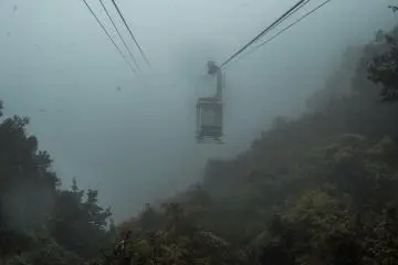 Miyajima Island in  the Rainy Season 