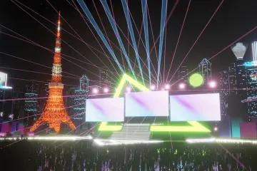 This is a futuristic event you can enjoy from home! (Photo: <a href="https://virtual-tokyotower.com/" target="_blank" rel="noreferrer noopener nofollow">Virtual Tokyo Tower</a>)
