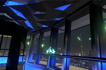 Get a 360 degree view of futuristic Tokyo (Photo: <a href="https://virtual-tokyotower.com/" target="_blank" rel="noreferrer noopener nofollow">Virtual Tokyo Tower</a>)