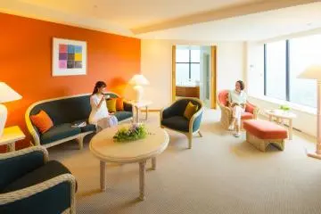 Family size rooms are perfect for a friends or family reunion (Photo: Hoshino Resort / JT)