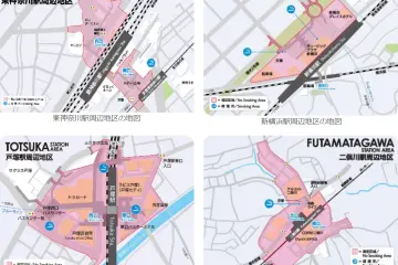 Yokohama City’s prohibited areas. (Photo: Image courtesy of City of Yokohama.)