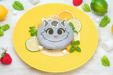 Tegonyan Black Sesame Pancakes (Photo: <a href="https://prtimes.jp/main/html/rd/p/000000373.000012194.html" target="_blank" rel="noreferrer noopener nofollow">PR Times</a>)