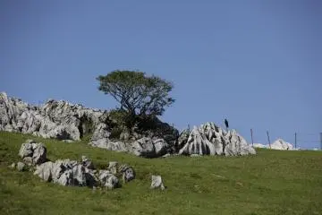 An example of the karstic landscape at the Tengu Highlands. (Photo: <a href="https://picasaweb.google.com/head.philip/TenguHighlands" target="_blank" rel="noreferrer noopener nofollow">Philip Head</a>)