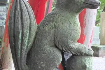 Kyubi Inari Shrine at Nasu Yumoto