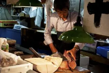 Tsukiji Fish Market Tuna Wholesalers