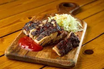 Jerk chicken @ Good Wood Terrace