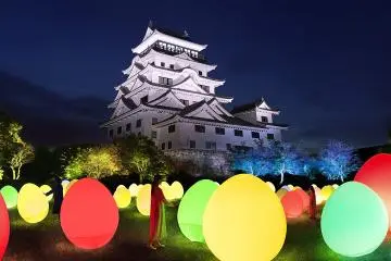 TeamLab Fukuyama Castle Light Festival 2022-2023