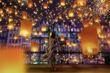 Summer Light Festival at Huis Ten Bosch 2023