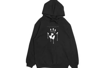 Handprint hoodie, 10,780 yen