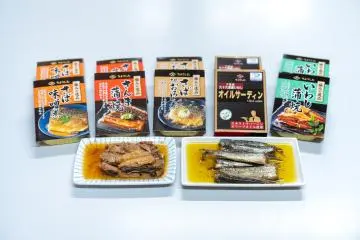Modern range of Tawara Kanzume products (Photo: Leslie Taylor)
