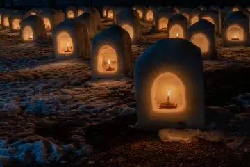 Lantern Festival Aomori, Japan