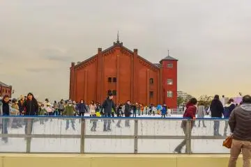 Yokohama Red Brick Warehouse ice rink