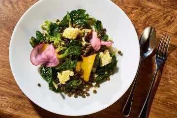 Puy lentil salad (Photo: Kristin Perers via Bills)