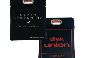 Rotate 90 degrees right The Death Stranding 2 collab bag with Disc Union