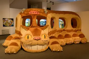 The famous Cat Bus of My Neighbor Totoro (Photo: Chunichi Shimbun Co., Ltd. / Public Domain)