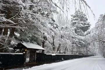 Kakunodate during winter