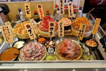 All-You-Can-Eat Sashimi and Bar Food at Majimeya Nanba