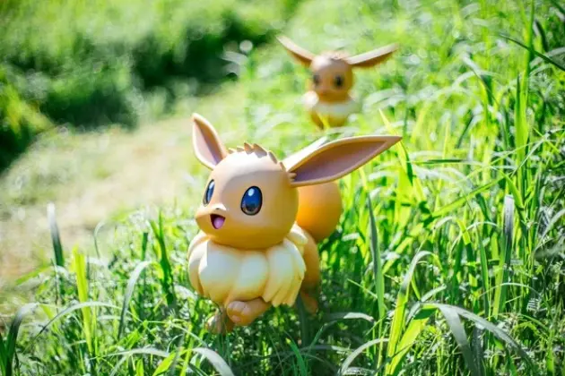 Eevees at PokéPark Kanto