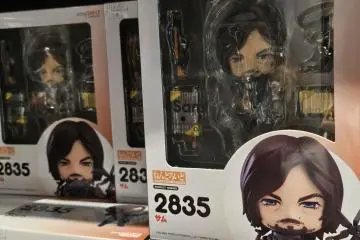 Sam Nendoroid, on sale at the Death Stranding 2 pop-up store