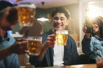 Raising a glass to World Cup action