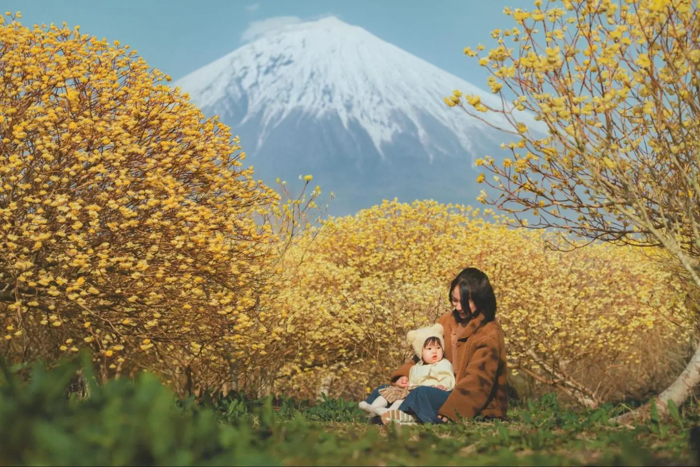 Photo:  A mother and baby in Japan – oatawa / Shutterstock.com