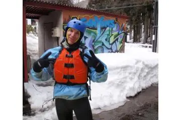 Rafting in Minakami in February