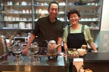 Pot Luck Café in Yokosuka
