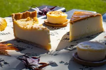 Cheesecake selection from Tokachi Toteppo Factory (Photo: Fabien Recoquille)