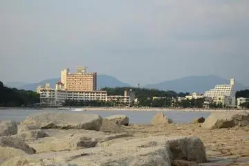 Shirahama Beach from Saki-no-Yu