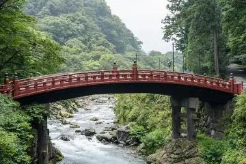 Futarasan Shrine's Shinkyo Bridge.