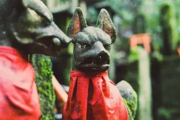 Fox Statues